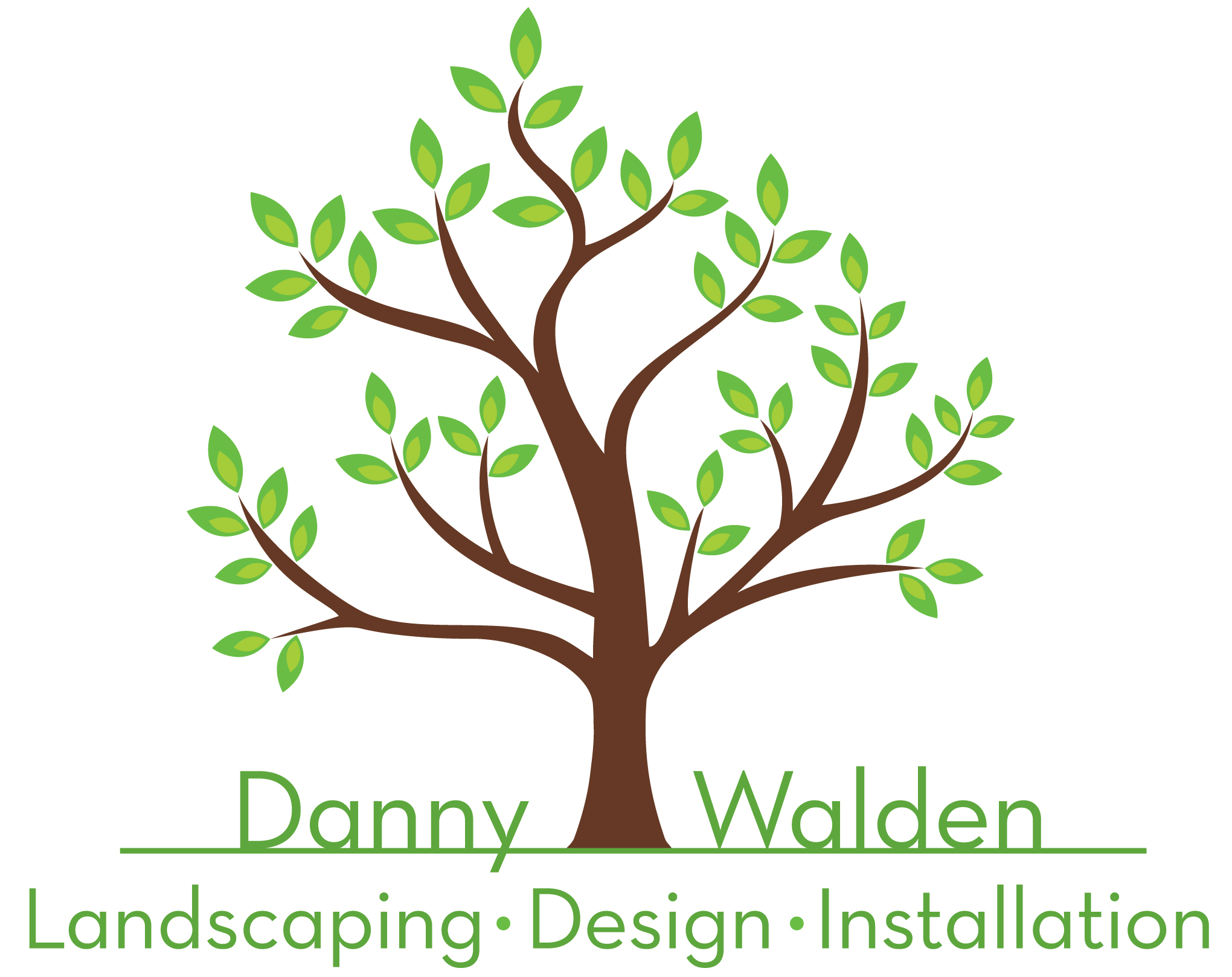 Danny Walden Landscaping Logo
